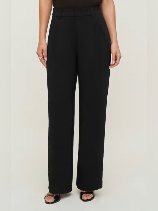 Dynamite Pants - DYNAMITE Classic Black Straight-Leg Dress Pants